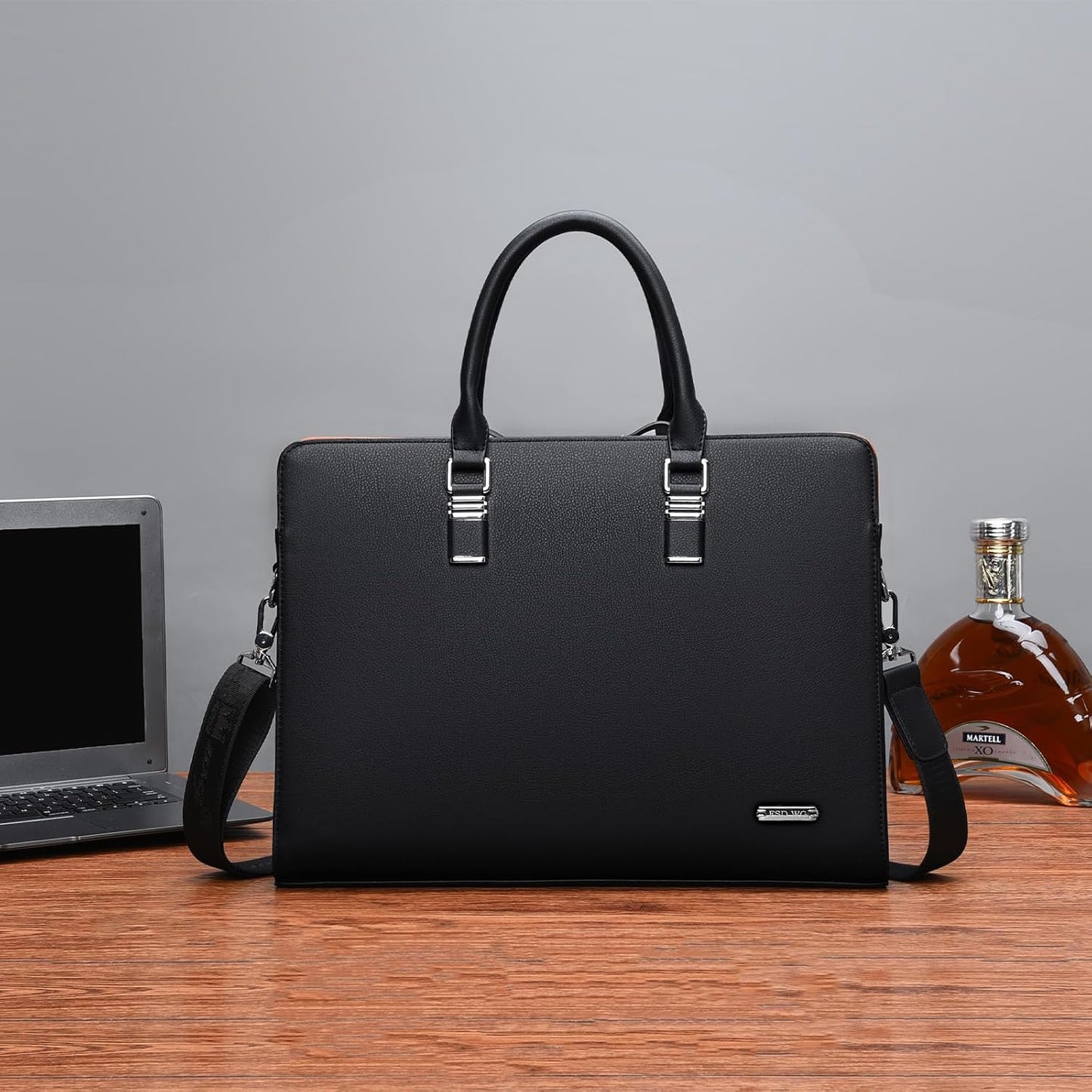 Premium Leather Executive Laptop Bag