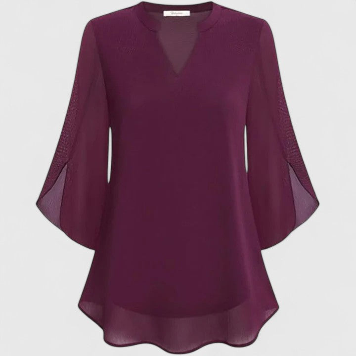 Elegant Women's Shirt for Work and Night Out