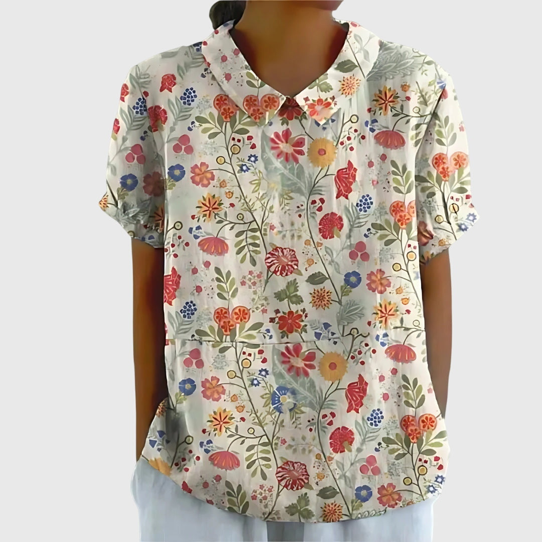 Pretty Floral Women's Top