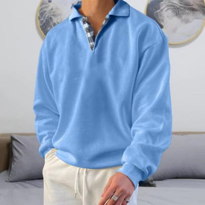 Comfortable Crew Neck Men's Sweater