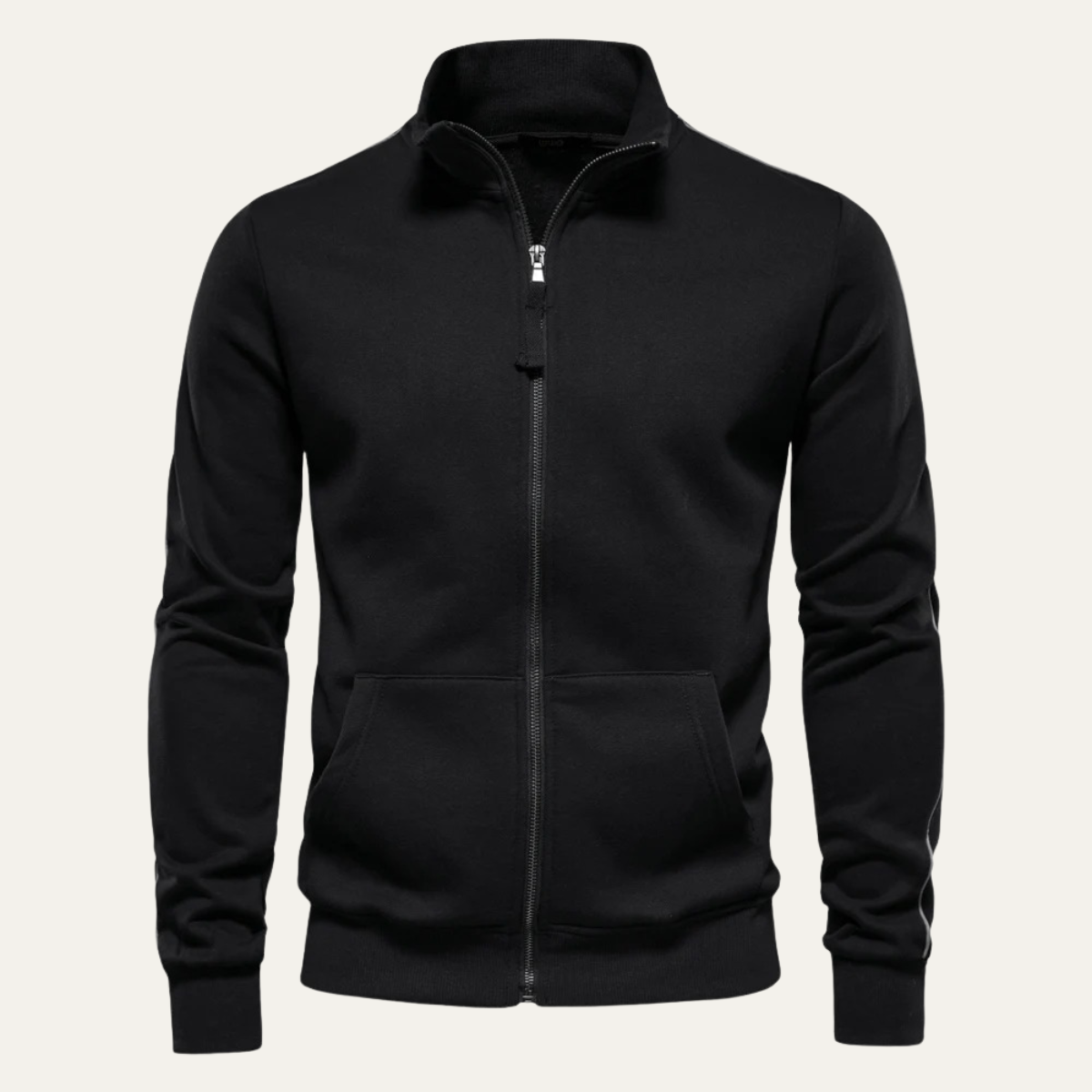 Comfortable Men's Zip Up Lightweight Windbreaker Jacket