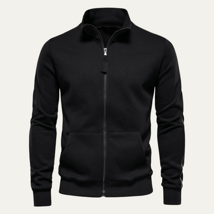 Comfortable Men's Zip Up Lightweight Windbreaker Jacket