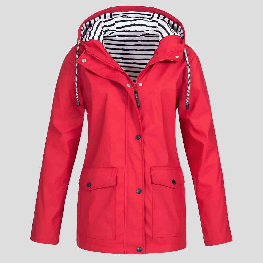 Rainproof and Breathable Ladies Coat