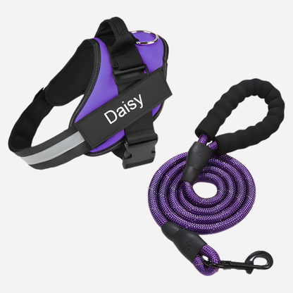 Customizable No Pull Pet Harness