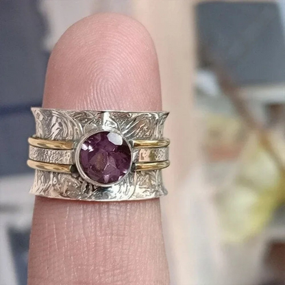 Spiritual Healing Crystal Ring