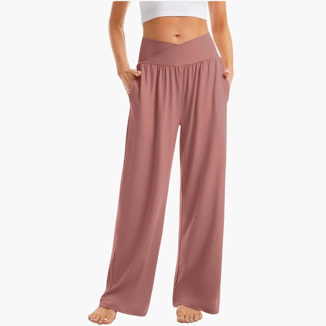 Women's Comfortable Wide Leg Pants with Pockets