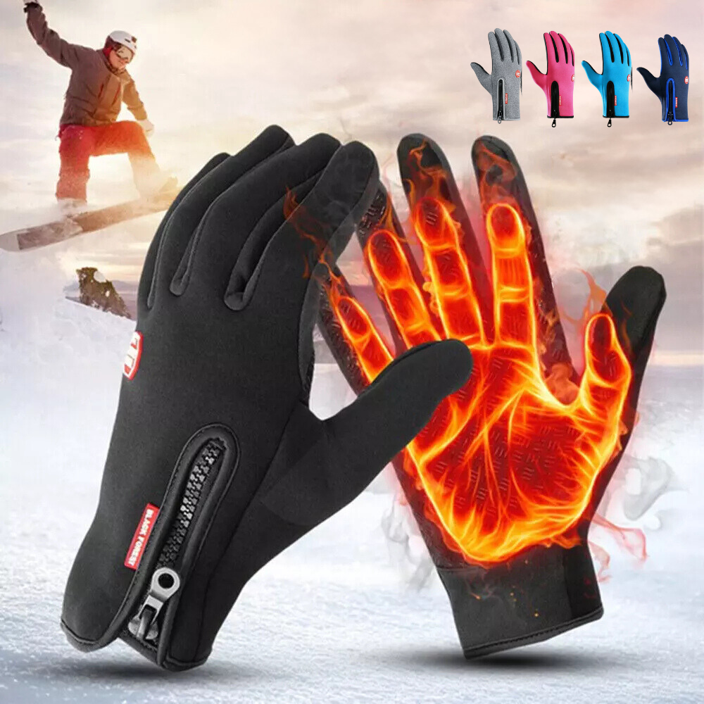 Warm Insulated Gloves Cold Weather Accessories - Luxicro