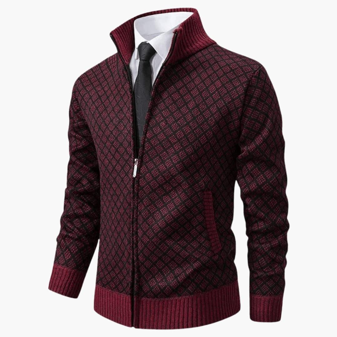 Slim Fit Mens Blazer with Notch Lapel