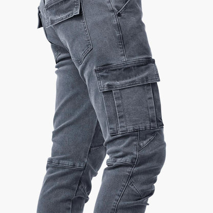Comfortable Fit Cargo Pants with Stretchy Pockets
