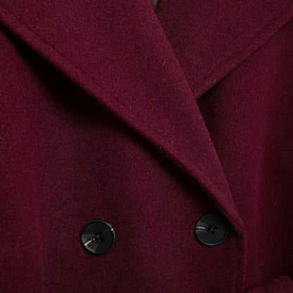 Warm Women's Long Wool Coat