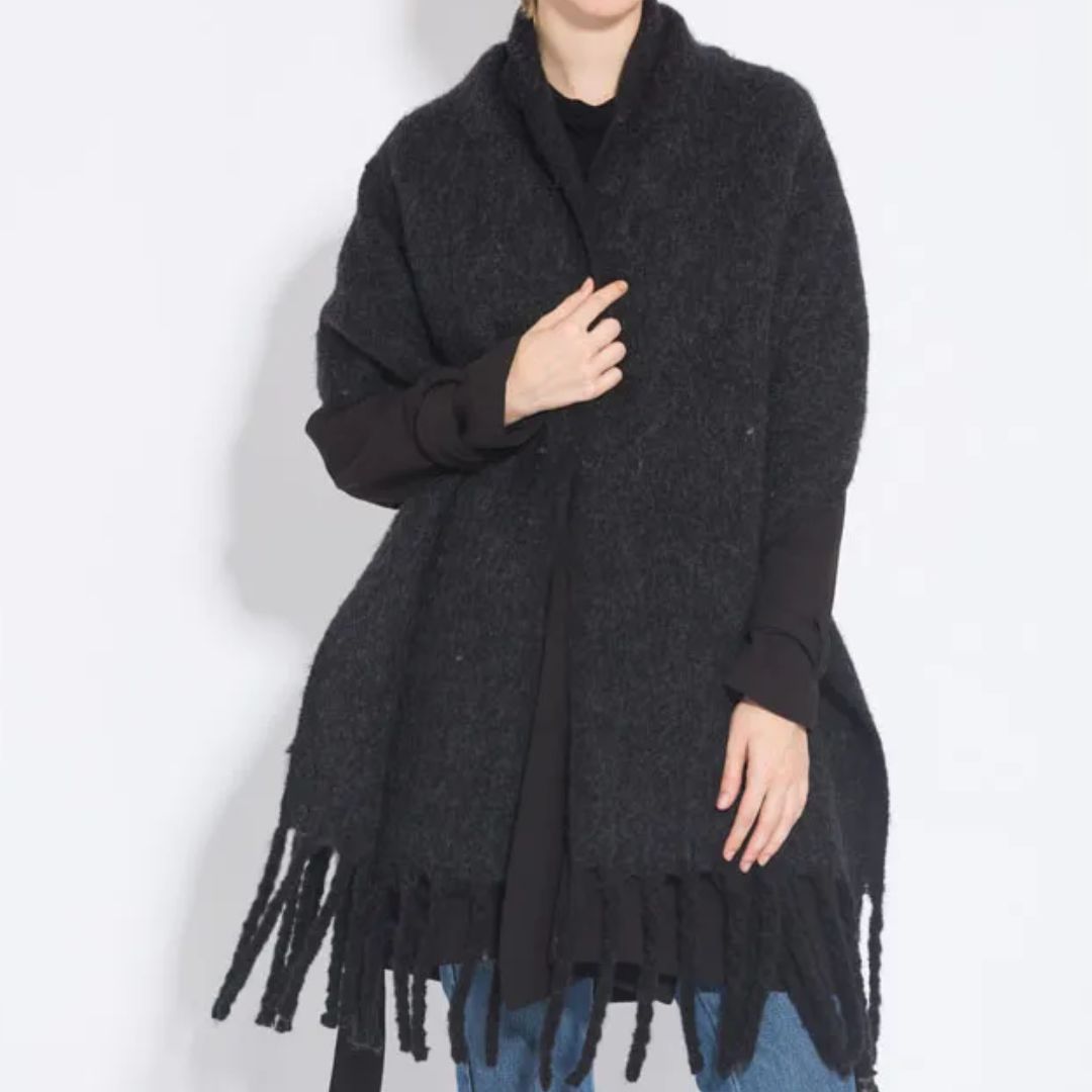Soft Ladies Scarf - Warm Fuzzy Wool Wrap