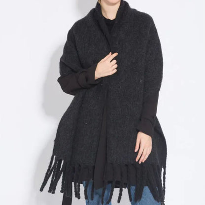 Soft Ladies Scarf - Warm Fuzzy Wool Wrap