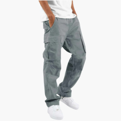 Relaxed Fit Cargo Pants with Large Pockets