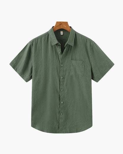 Casual Men's Breathable Button Down Shirt