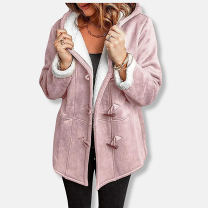 Soft Fleece Hooded Winter Duffle Coat