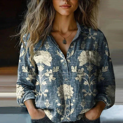 Classic Women's Button Front Shirt