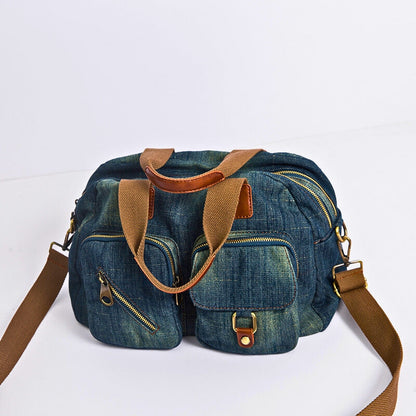 Stylish Blue Jeans Tote Bag
