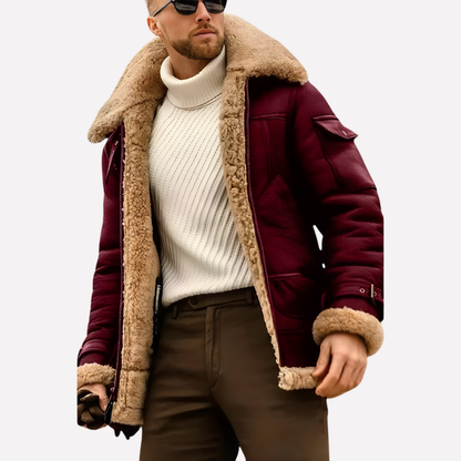 Classic Leather Pilot Jacket