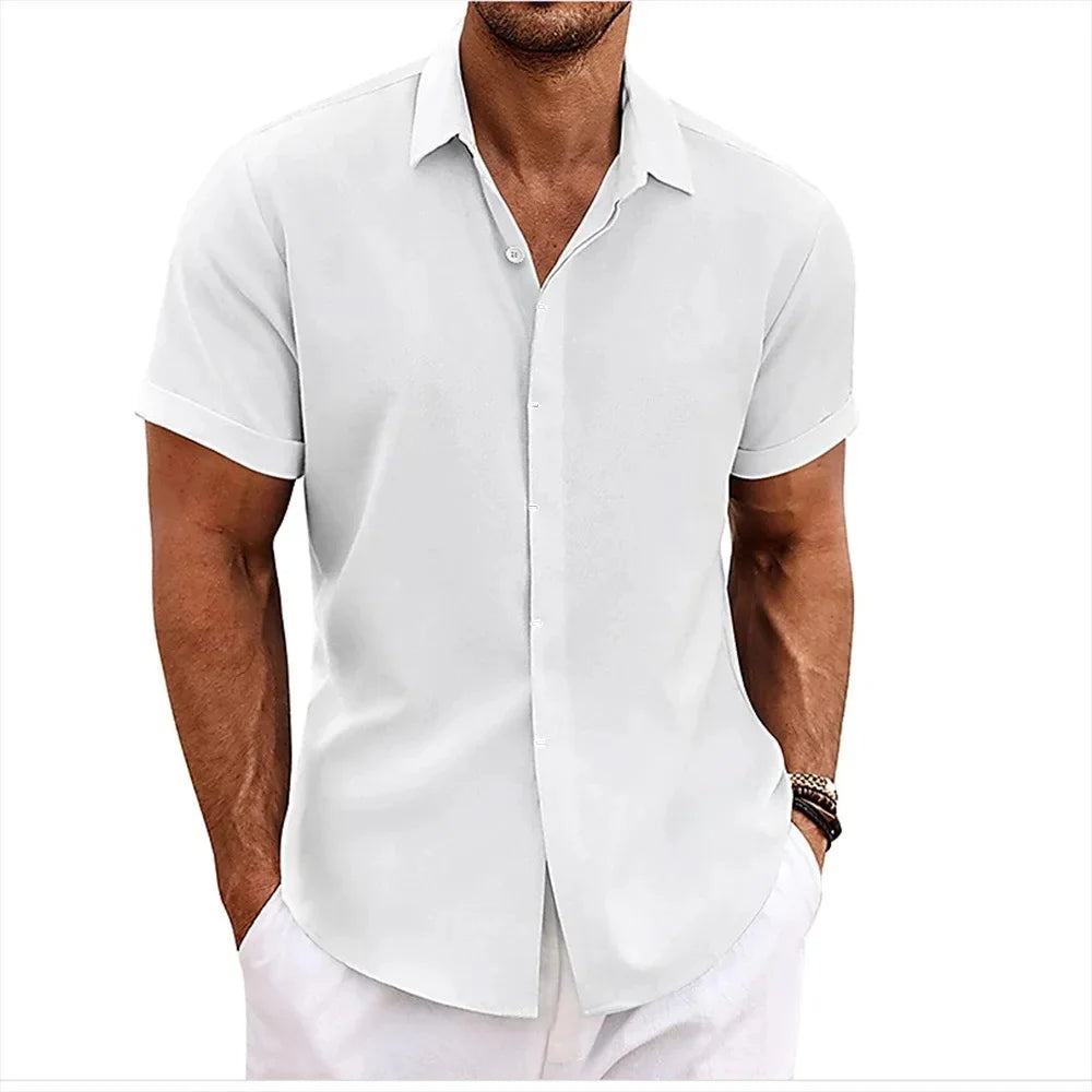 Relaxed Fit Casual Button Shirt