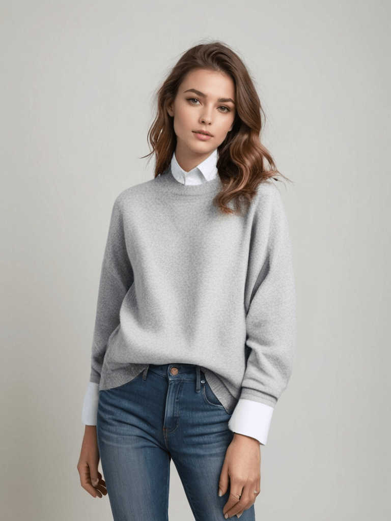 Soft Crew Neck Winter Sweater