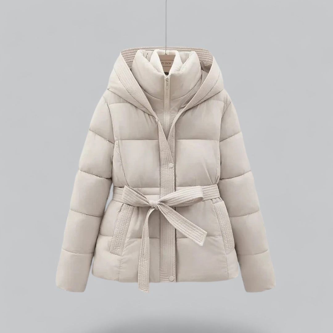 Slim Fit Hooded Puffer Coat