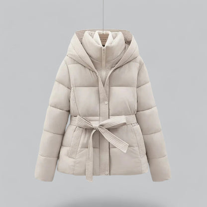 Slim Fit Hooded Puffer Coat