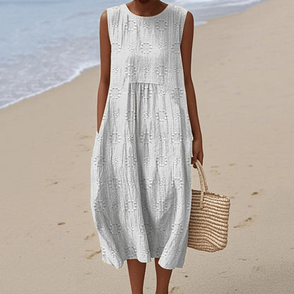 Comfortable Floral Midi Dress for Women