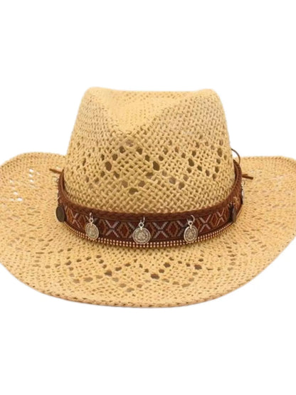 Rustic Western Style Cowboy Hat