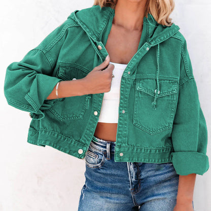 Relaxed Fit Oversized Denim Jacket - EasyApparels