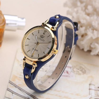 Classic Round Face Adjustable Watch
