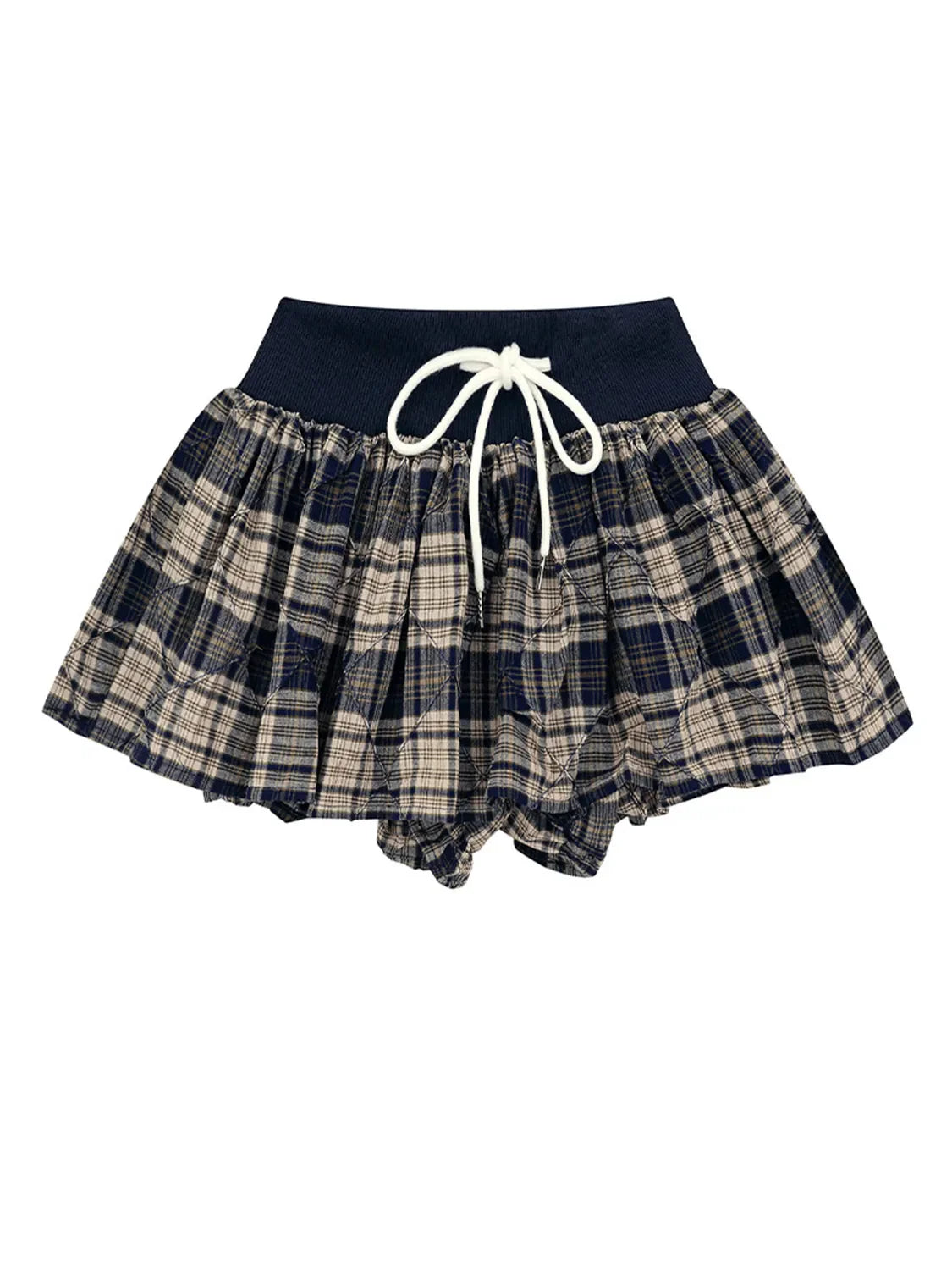 Casual Checked Golf Skort - EasyApparels