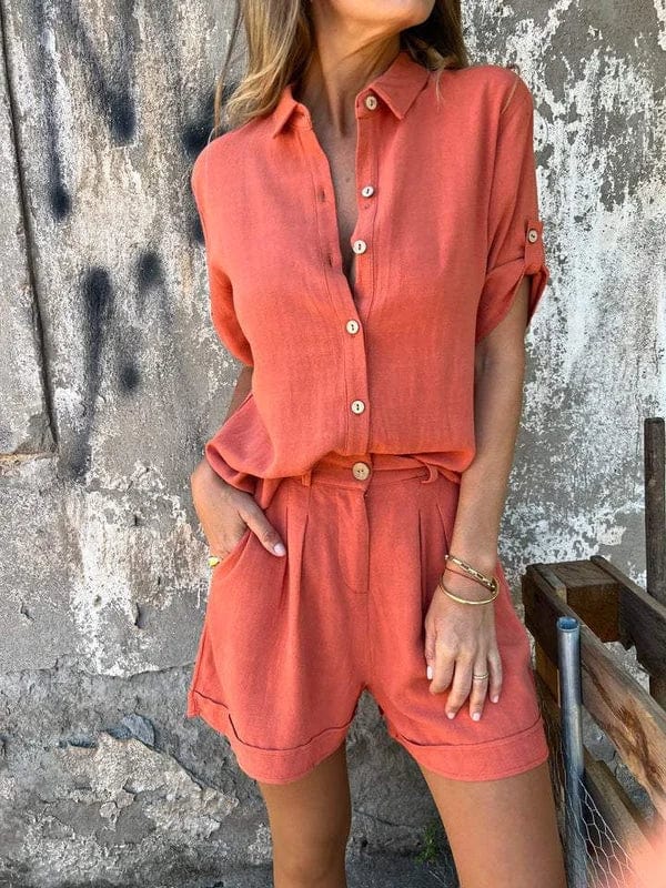 Lightweight Comfortable Women's Summer Set