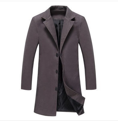 Classic Mens Wool Blend Coat