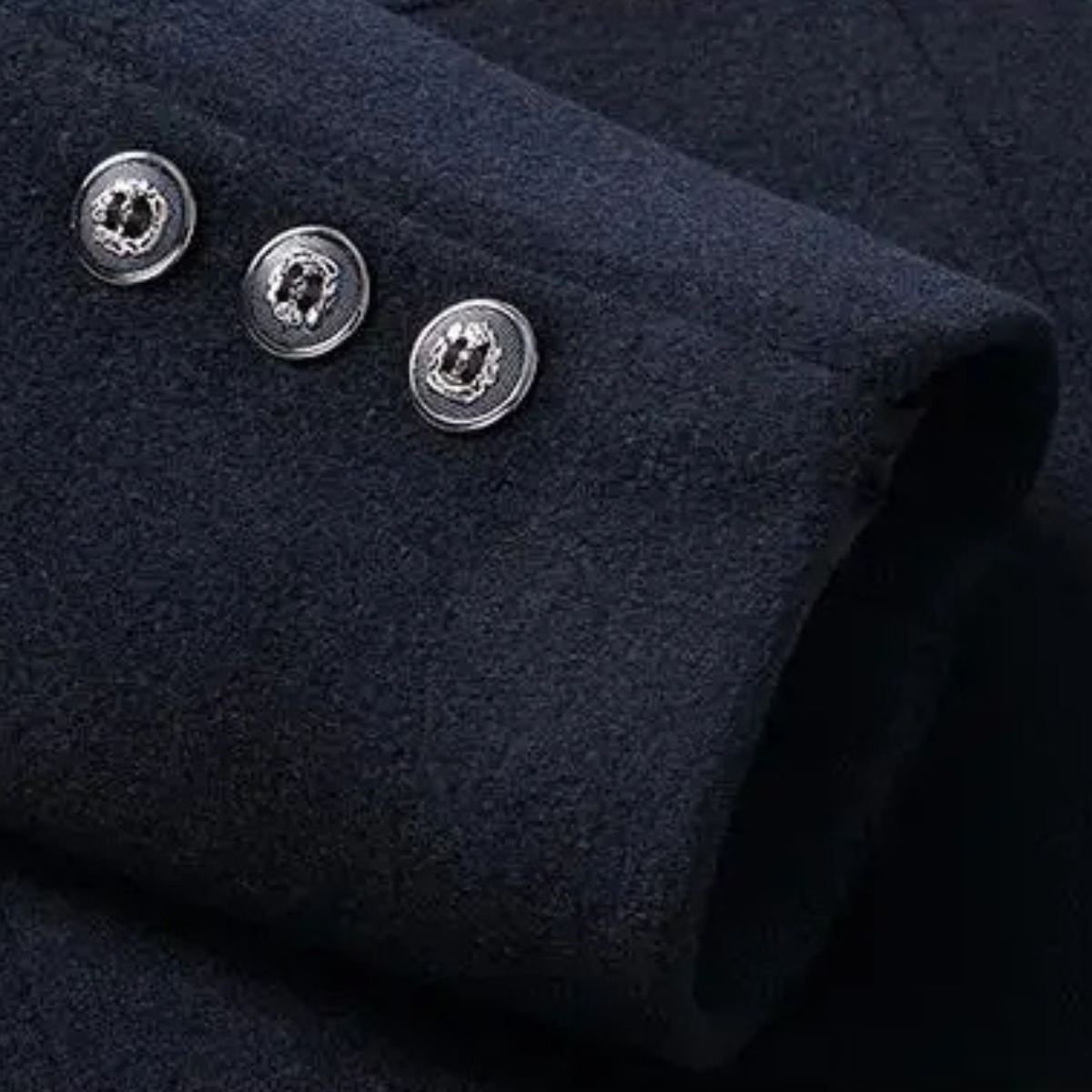 Classic Men's Wool Winter Overcoat