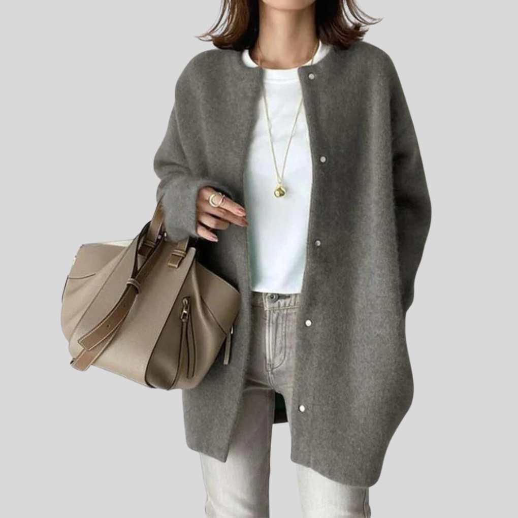 Soft Knit Cardigan – Classic Cozy Sweater - Vossary