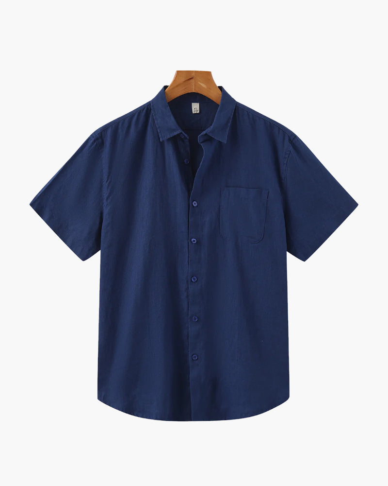 Casual Men's Breathable Button Down Shirt