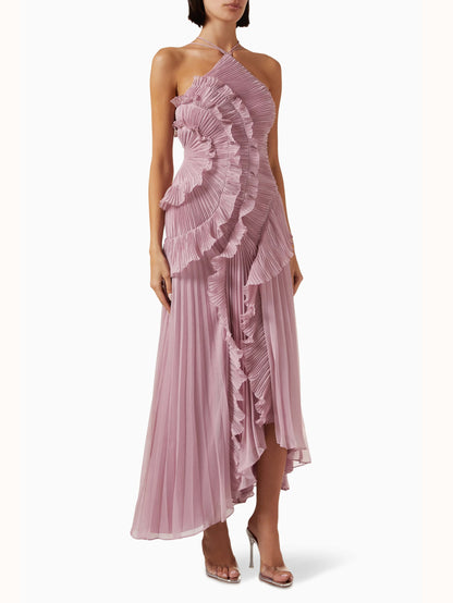 Chic Uneven Hemmed Party Dress