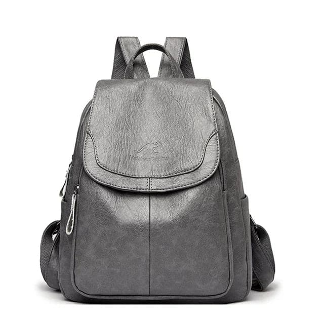 Classic Ladies Leather Rucksack Bag