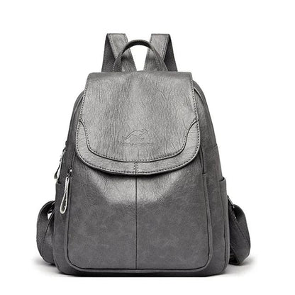 Classic Ladies Leather Rucksack Bag