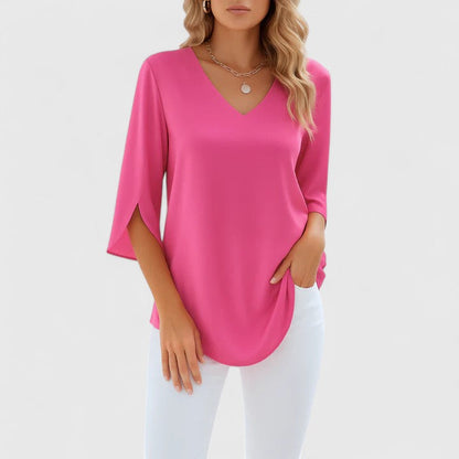 Elegant Women's V-Neck Top