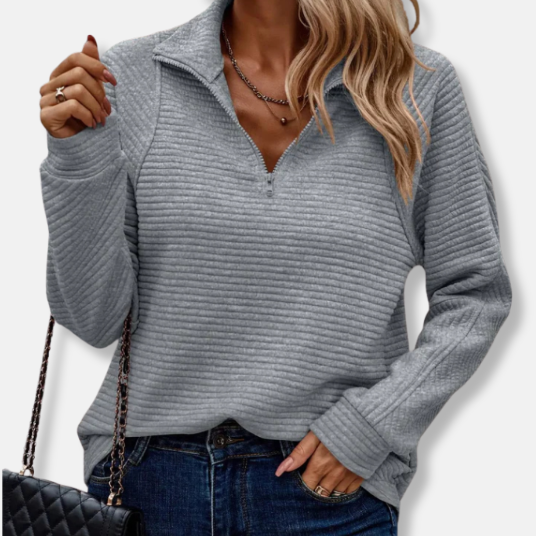 Casual Fit Crew Neck Pullover Sweater