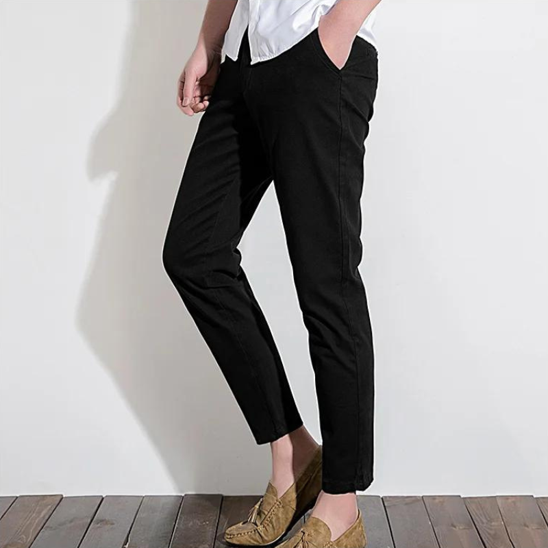 Mens Slim Fit Casual Chino Pants