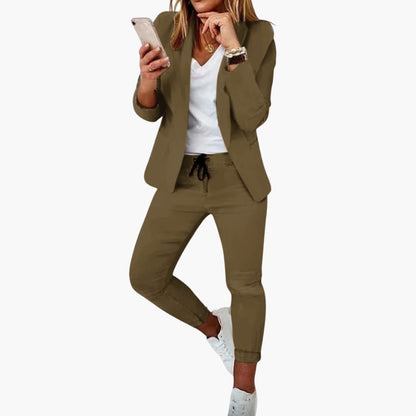 Comfortable Women's Tracksuit - Jacket with Sweatpants