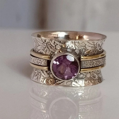 Spiritual Healing Crystal Ring