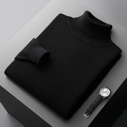 Luxury Soft Mens Wool Crew Neck Sweater