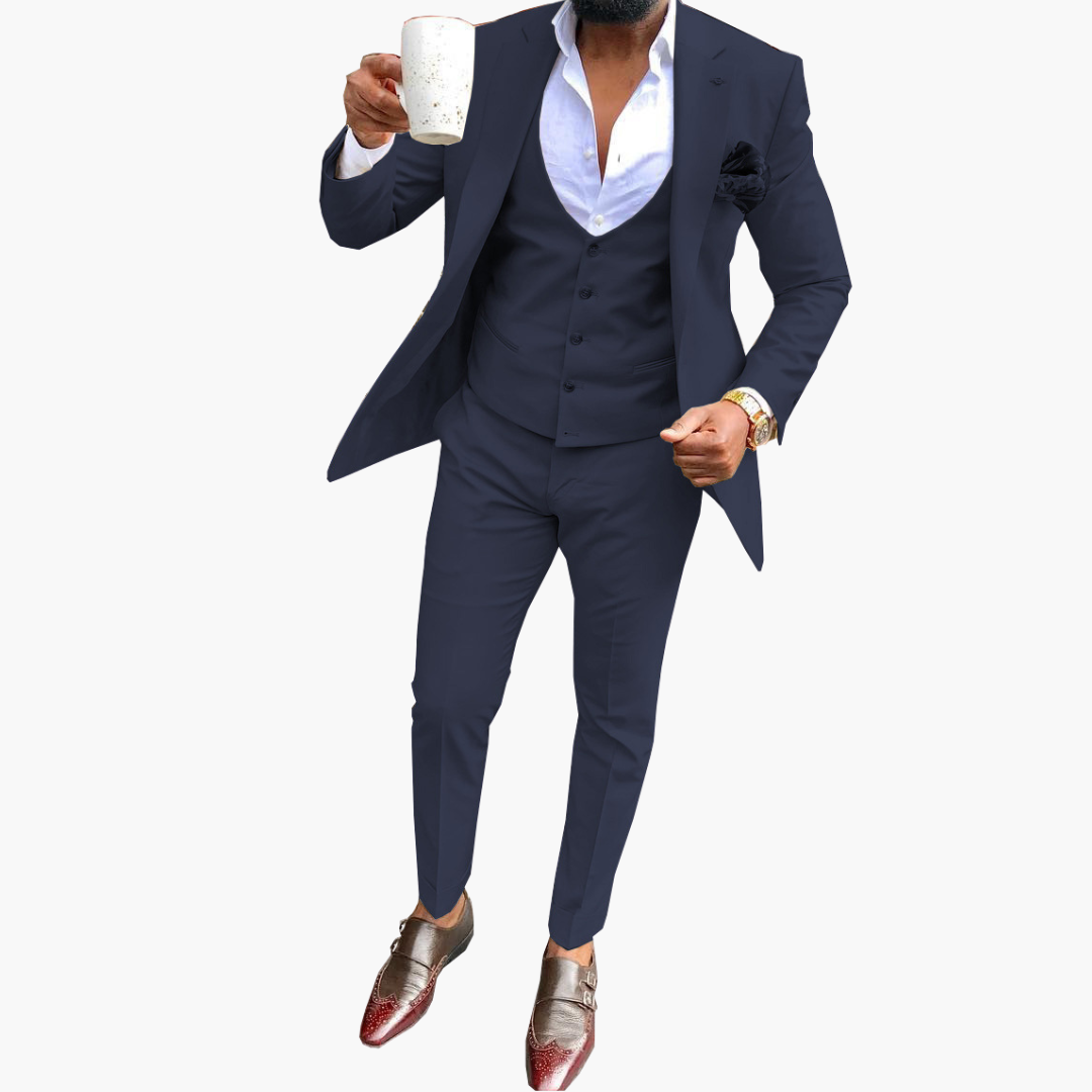 Classic 3 Piece Slim Fit Suit Set