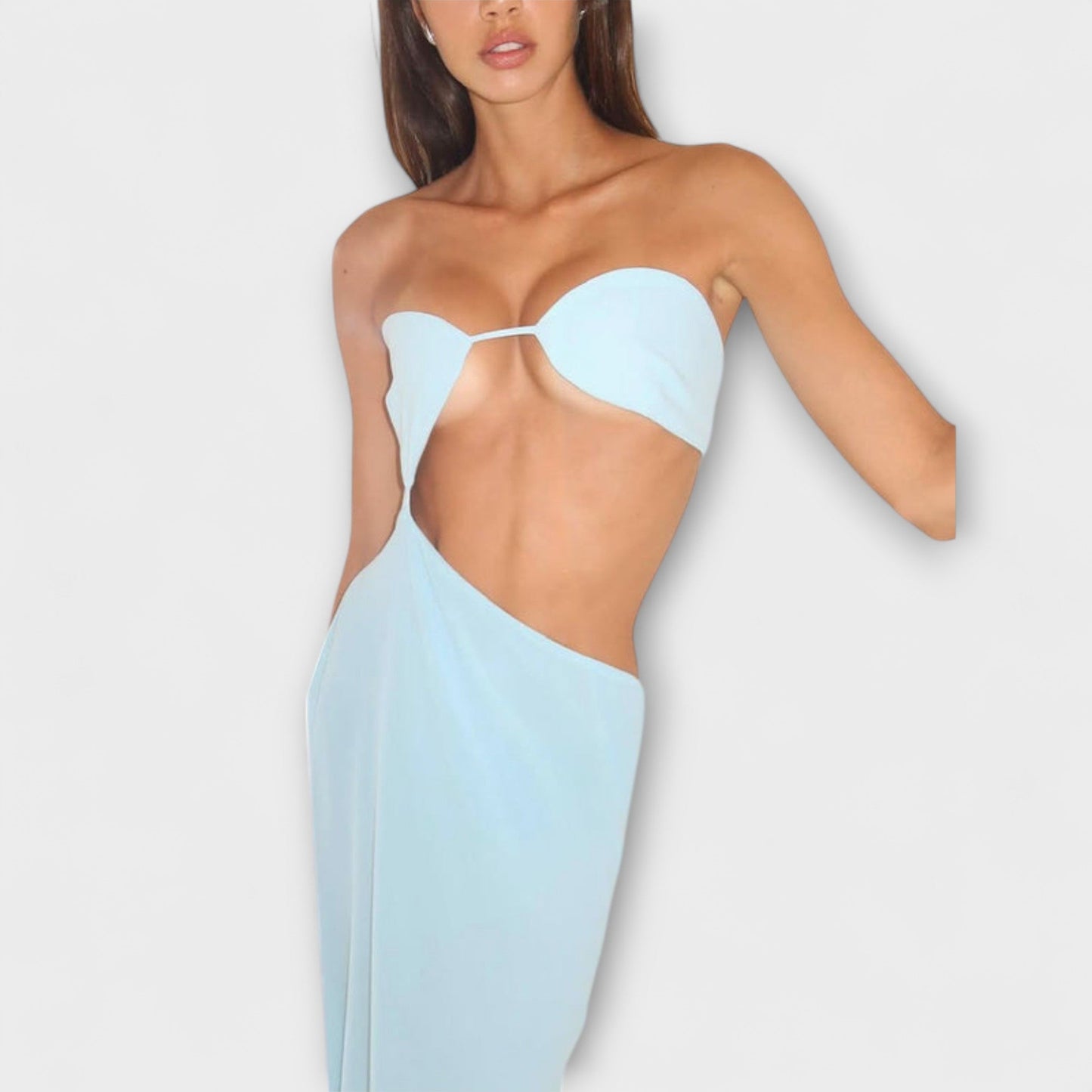 Elegant Sleeveless Formal Maxi Dress for Women