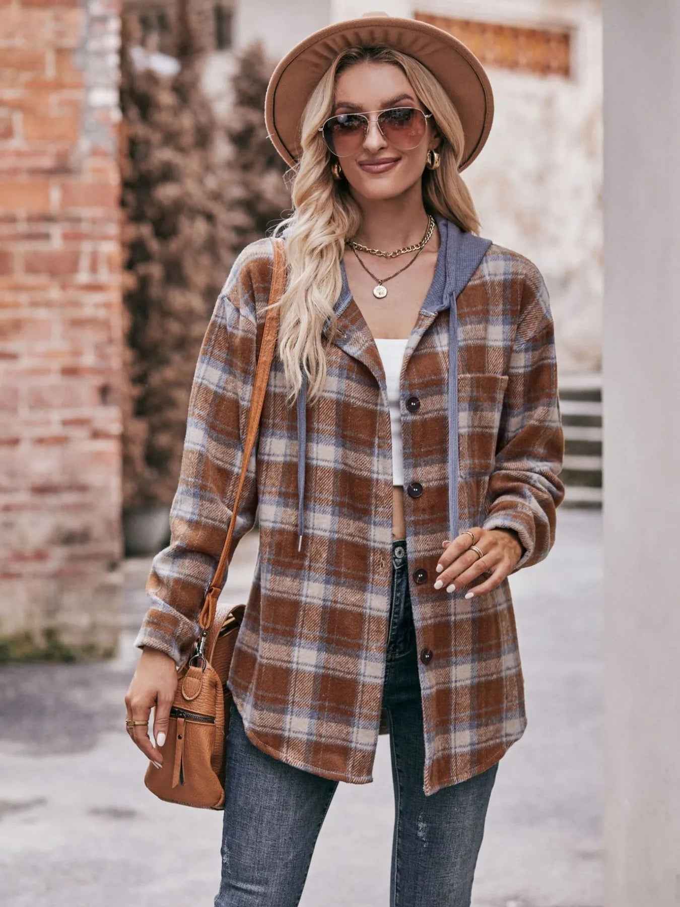 Relaxed Fit Flannel Shirt Jacket - Soft Everyday Layer
