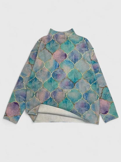 Elegant Women's Knitted Sweater
