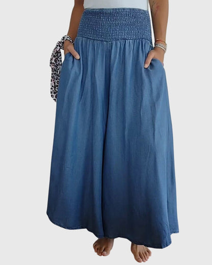 Comfortable Stretch Waist Trousers for Women - Vossary